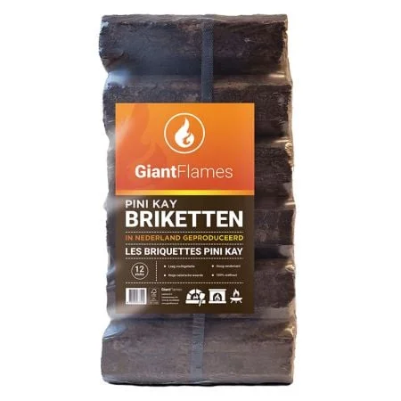 Pini Kay briketten pallet 96 zakken (960kg) - Afbeelding 2
