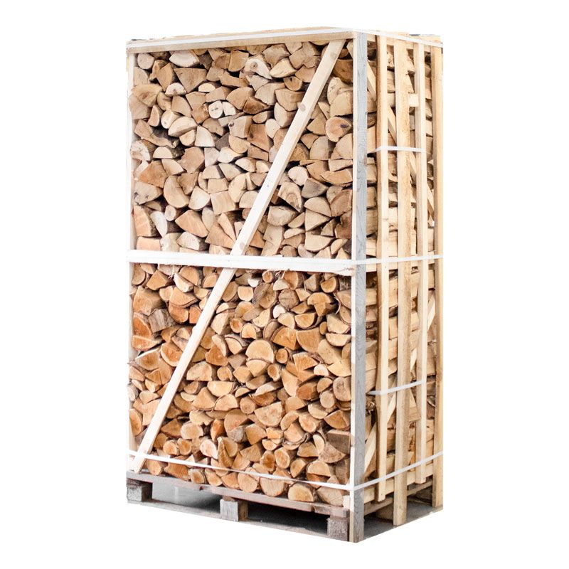 Brandhout beuken 25 cm – 4 volle pallets (±8 m³)-zonder schors - Afbeelding 2