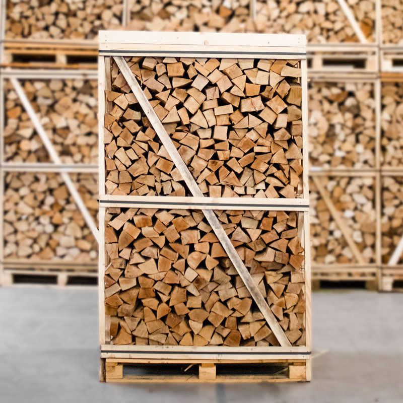 Volle pallet beuken haardhout zonder schors 25cm - Afbeelding 4