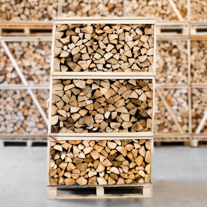 Volle pallet droog haagbeuk brandhout 25cm - Afbeelding 4