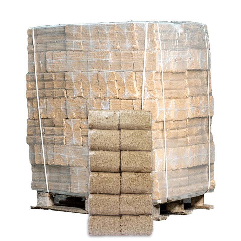 RUF briketten pallet 96 pakken (960kg)