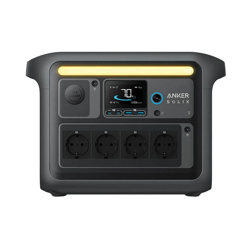 A Solix C1000x Gen 2 Powerstation-Draagbare Energie voor Thuis, Camping & Outdoor