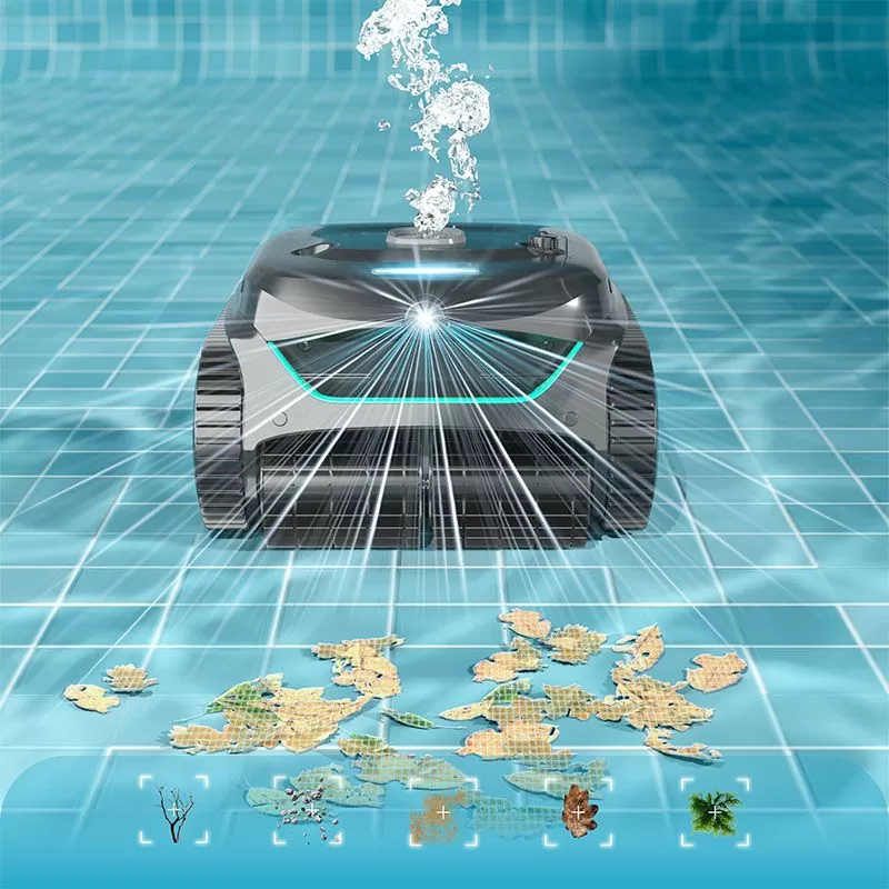 Wybot C2 Pro Vision Zwembadrobot-Slimme AI reiniging - Afbeelding 2
